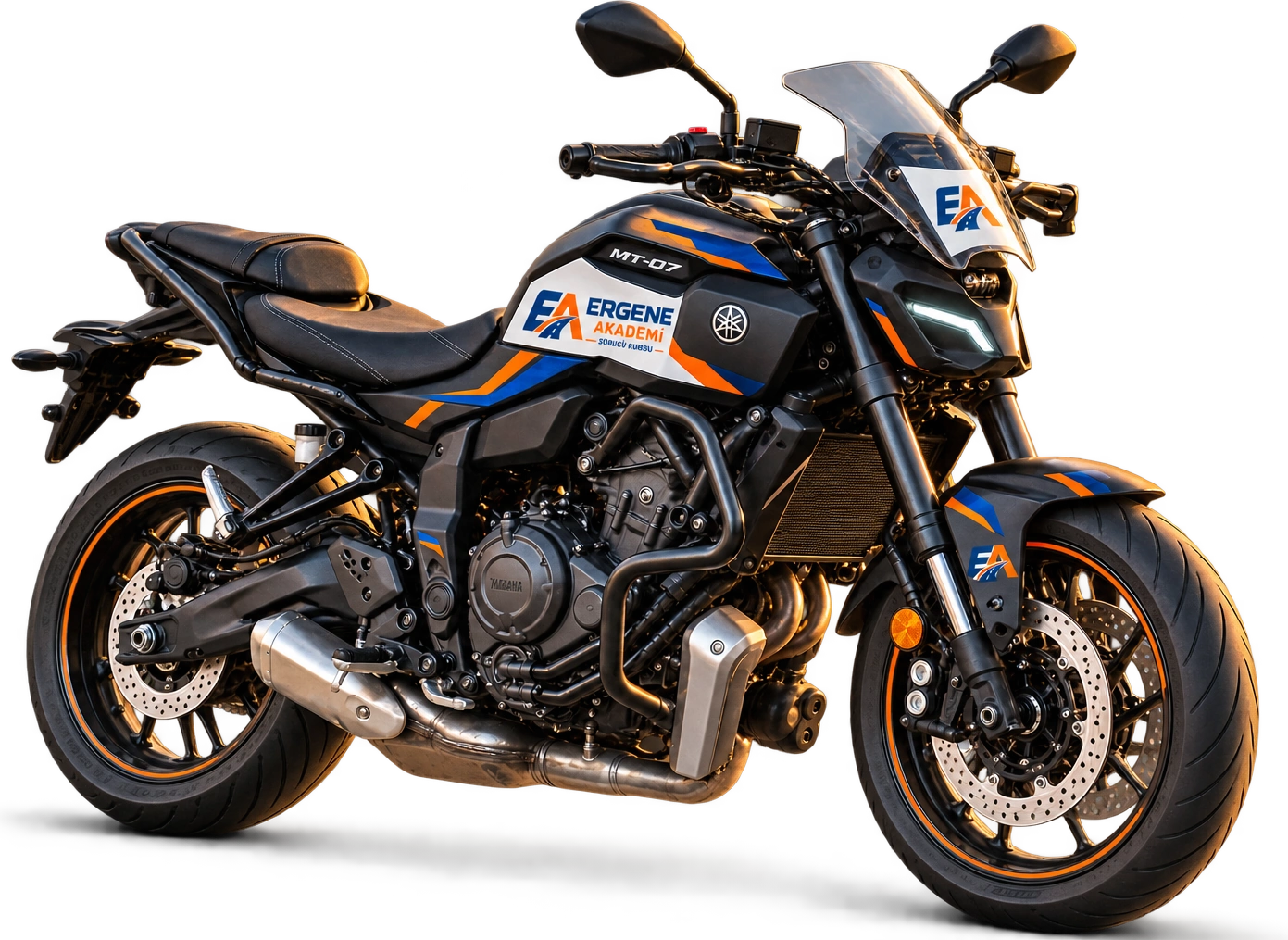 Ergene Akademi Sürücü Kursu eğitim motosikleti